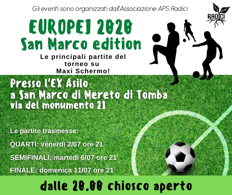 Europei 2020 San Marco edition